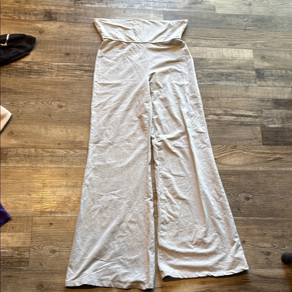 Edikted wide legged fold over leggings